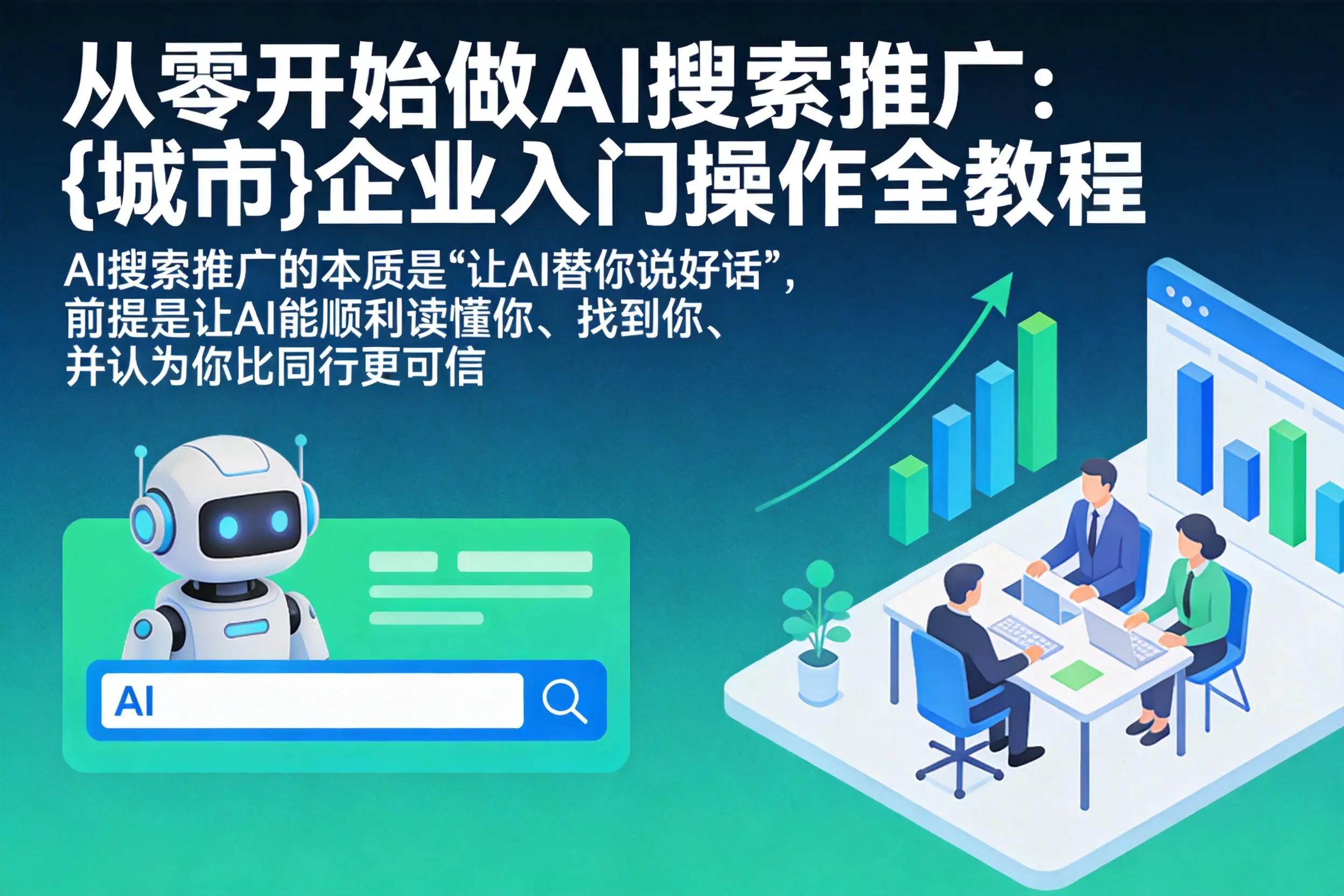 从零开始做AI搜索推广:鹰潭企业入门操作全教程