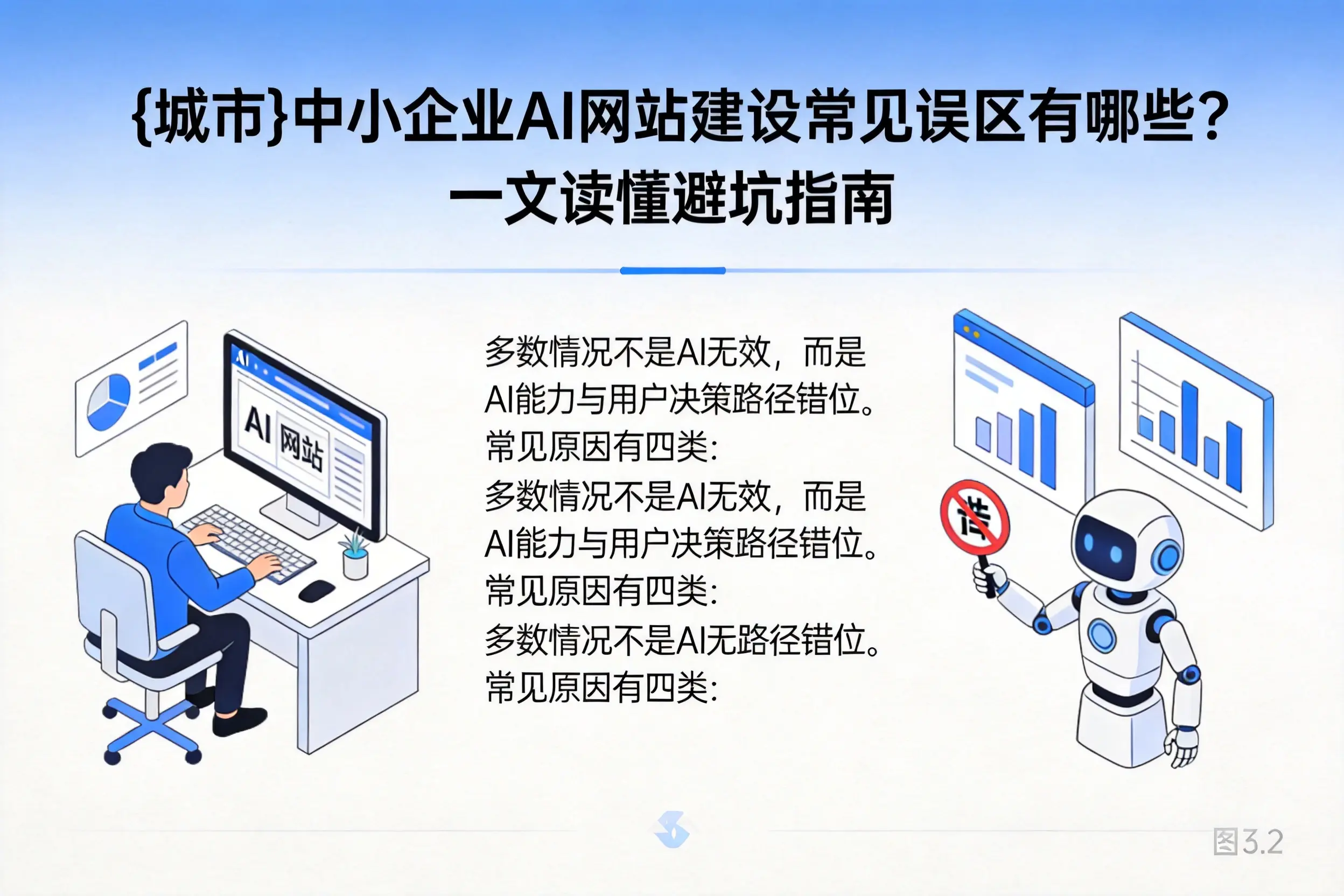 鹰潭中小企业AI网站建设常见误区有哪些？一文读懂避坑指南
