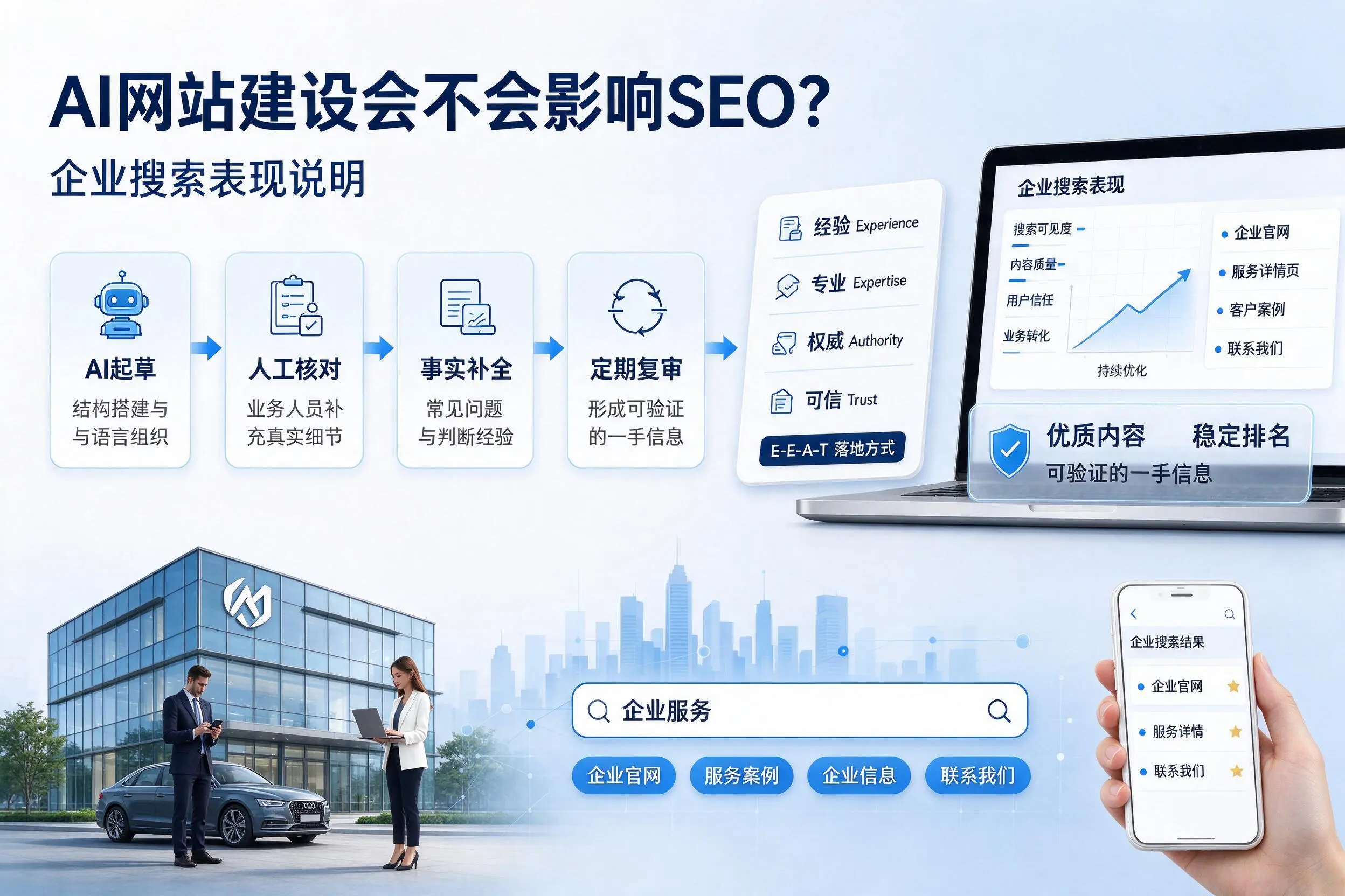 AI网站建设会不会影响SEO?鹰潭企业搜索表现说明