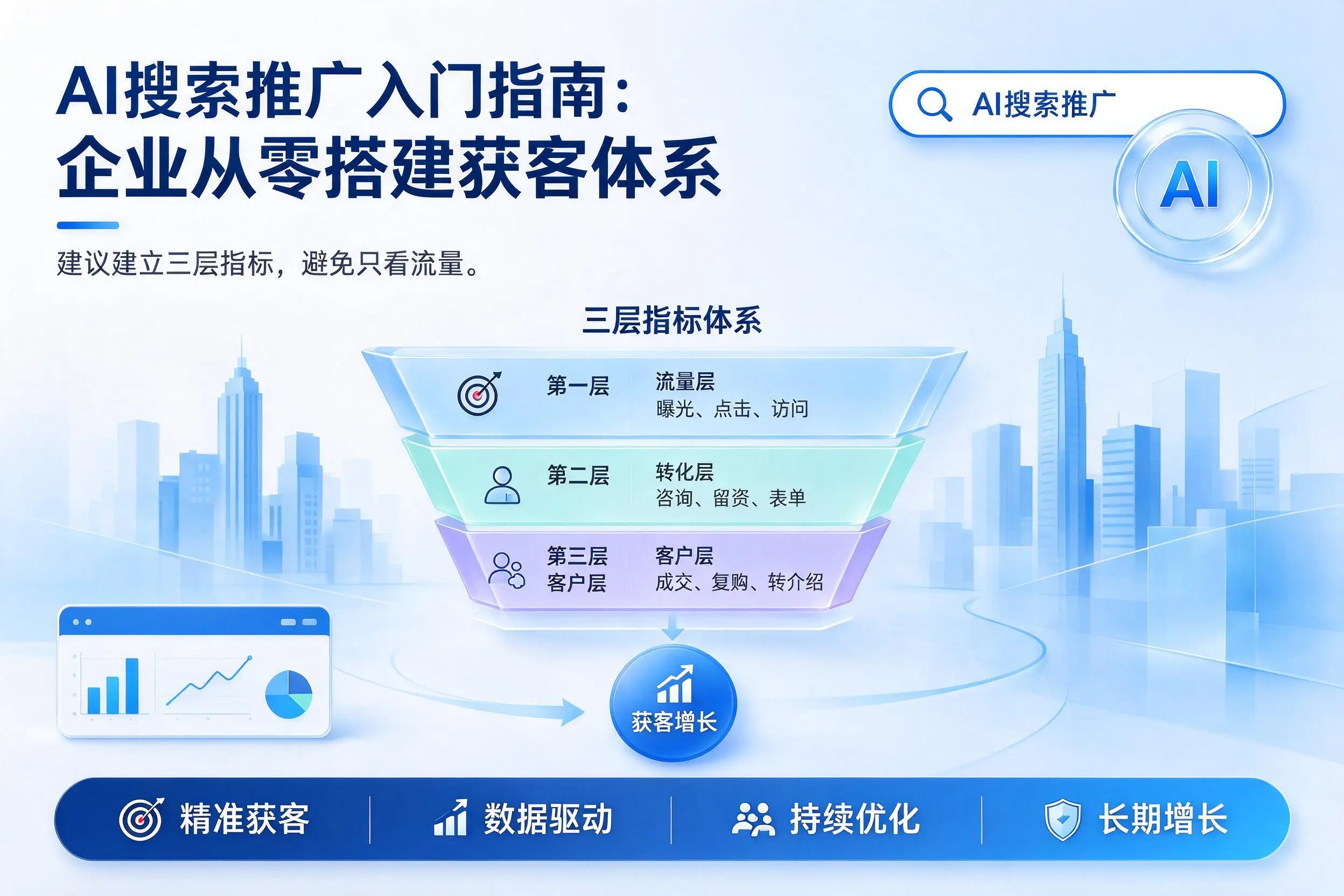 AI搜索推广入门指南:鹰潭企业从零搭建获客体系