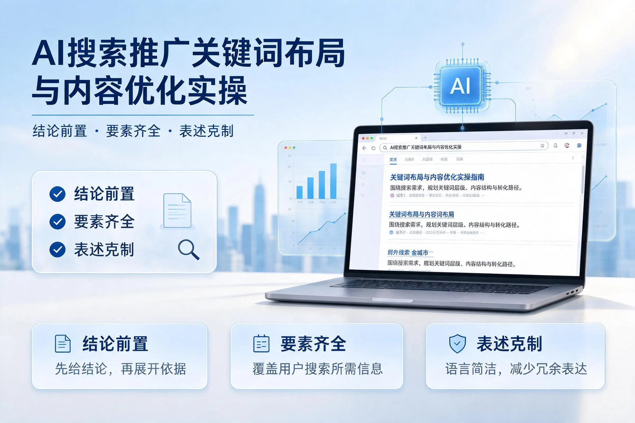 鹰潭AI搜索推广关键词布局与内容优化实操