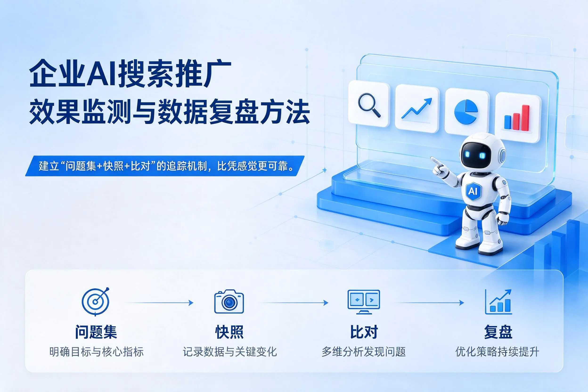 鹰潭企业AI搜索推广效果监测与数据复盘方法